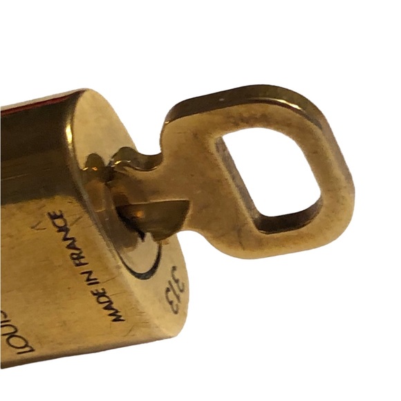 Louis Vuitton 313 Lock and Key 313 Padlock with matching key #313 EUC LV - Picture 8 of 15